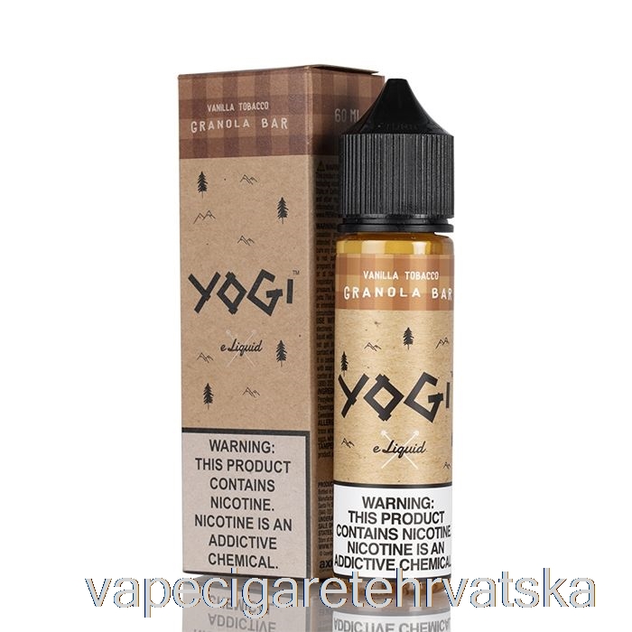 Vape Hrvatska Vanilla Tobacco Granola Bar - Yogi E-liquid - 60ml 0mg